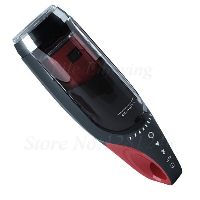 The KING Sucking Heating Telescopic Rotating Male Masturbator