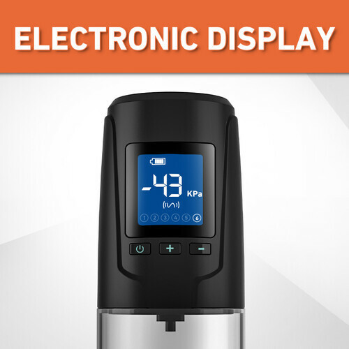 2 in 1 LCD Masturbator Penis Pump