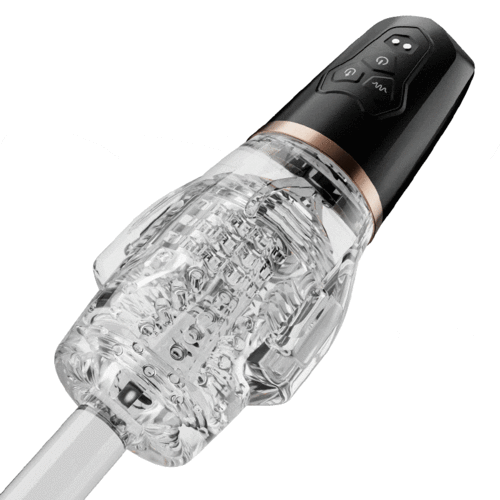 Rocket 2 Vibrating Eggs 5 Sucking 10 Vibrating Transparent Masturbation Cup