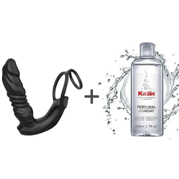 Edenlegend™ Bluetooth App Control 9 Vibrating Thrusting Dual Ring Prostate Massager