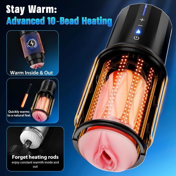 Hellofuntoys™ EINSEO AI & APP Control Thrusting Heating Male Stroker