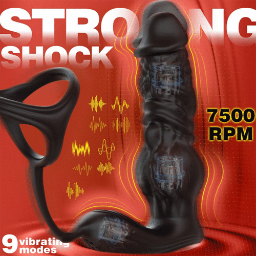 Strong Strike Enhanced Version 6-in-1 Rapid Thrusting Remote & App-Controlled Prostate Massager
