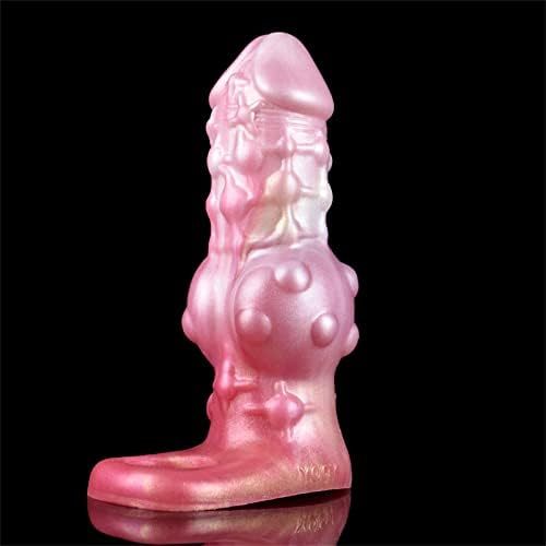 Hellofuntoys™ 7.16  Monster Penis Extender Sleeve – Soft Silicone Enlargement Sleeve with Cock Ring for Men