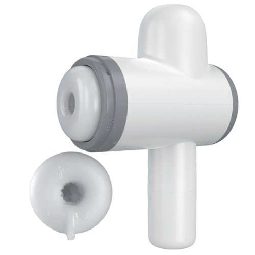 Hellofuntoys™ Automatic Lubrication 8 Thrusting & Sucking Handheld Male Stroker