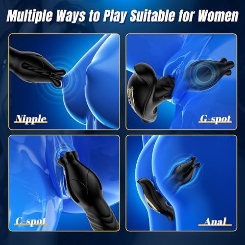 Hellofuntoys™ Remote Control 9 Tension Shock Flapping Thrusting Vibrating Butt Plug Prostate Massager