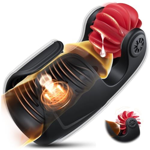 Hellofuntoys™ 10 Licking & 10 Flapping & 10 Vibrating Super Soft Male Penis Training Vibrator