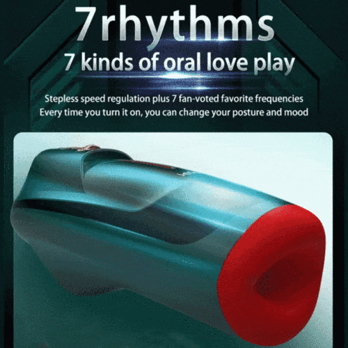 Hellofuntoys™ & Leten Red Lip Oral Sex Machine 3rd Generation