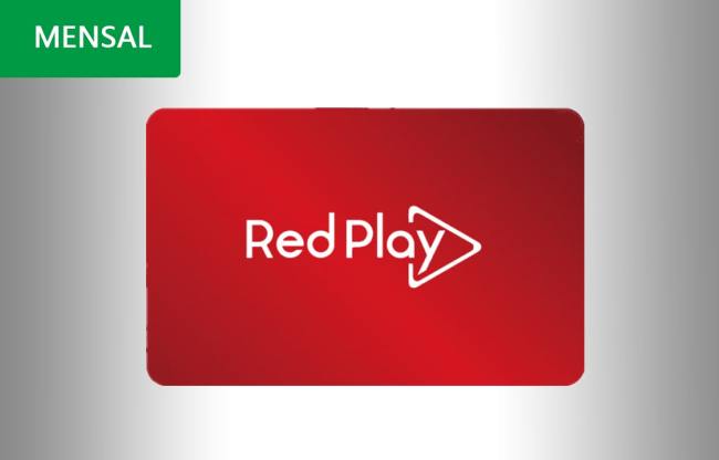 Recarga Redplay tv mensal 30 dias código