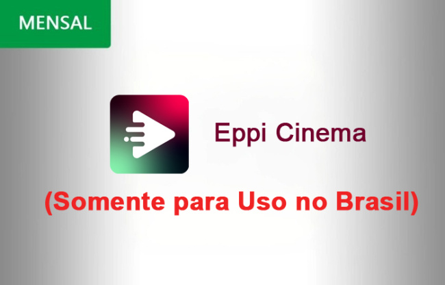 Recarga  Eppi Cinema mensal 30 dias código