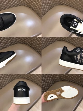 Dior B27 Low Black Beige