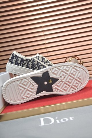 Dior Walk'N'Dior Oblique Navy Canvas (W)