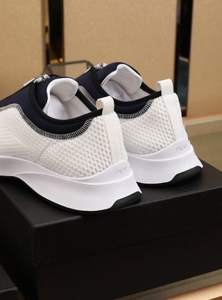 Dior B25 Low Top White Navy