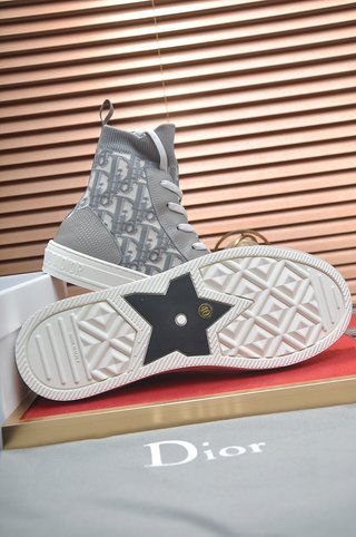 Dior Walk'N'Dior Gray Dior Oblique Technical Mesh