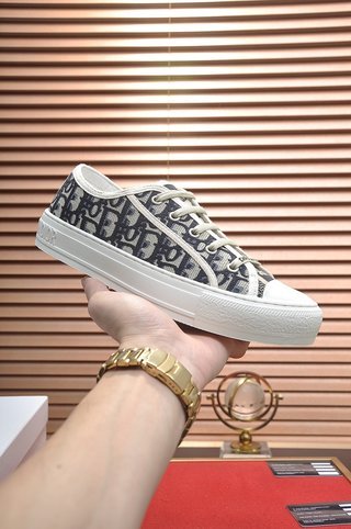 Dior Walk'N'Dior Oblique Navy Canvas (W)