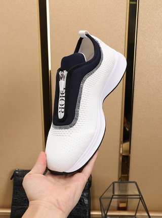 Dior B25 Low Top White Navy