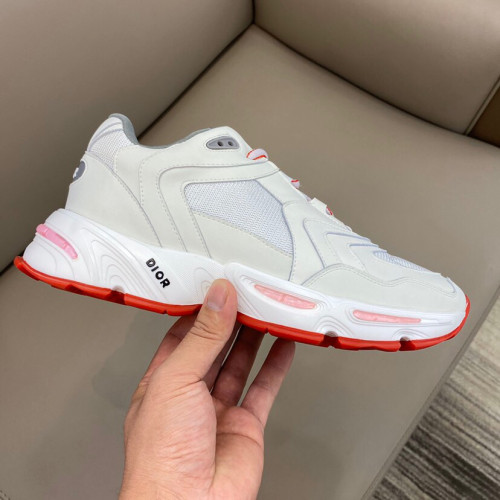 DIOR CD1 Low top Athletic Shoes Men's Pink White