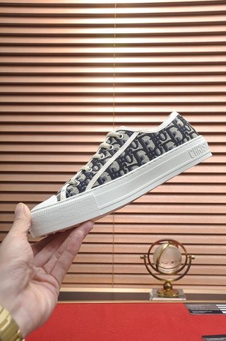 Dior Walk'N'Dior Oblique Navy Canvas (W)