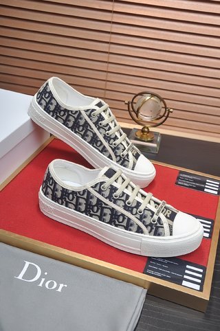 Dior Walk'N'Dior Oblique Navy Canvas (W)