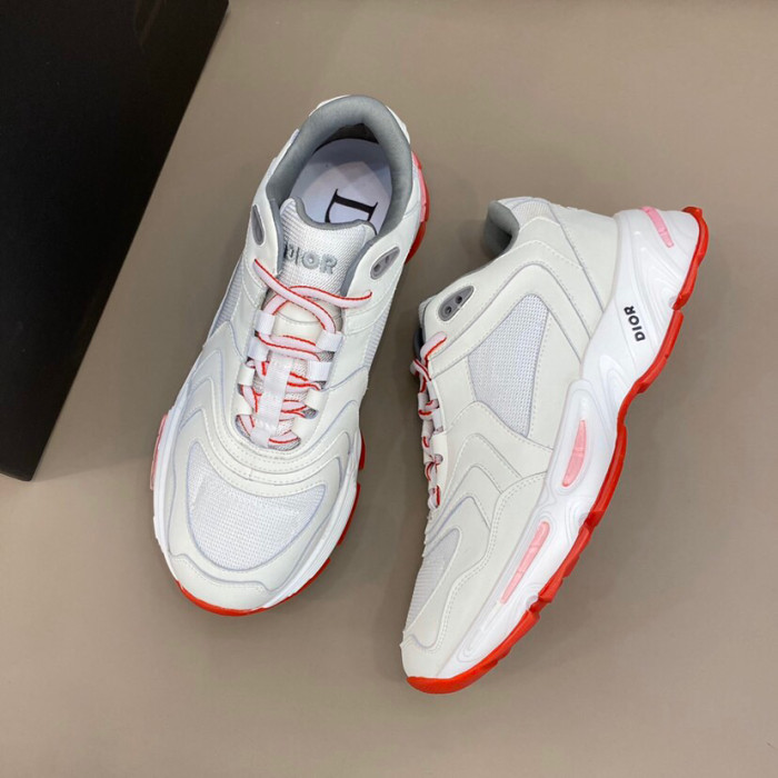DIOR CD1 Low top Athletic Shoes Men's Pink White