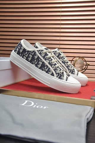 Dior Walk'N'Dior Oblique Navy Canvas (W)