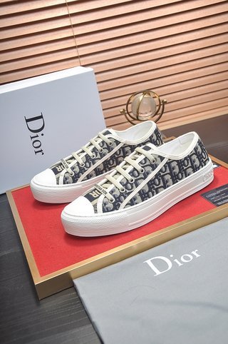 Dior Walk'N'Dior Oblique Navy Canvas (W)