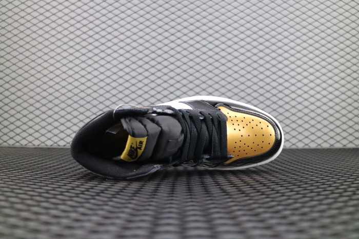 Jordan 1 Retro High NRG Patent Gold Toe