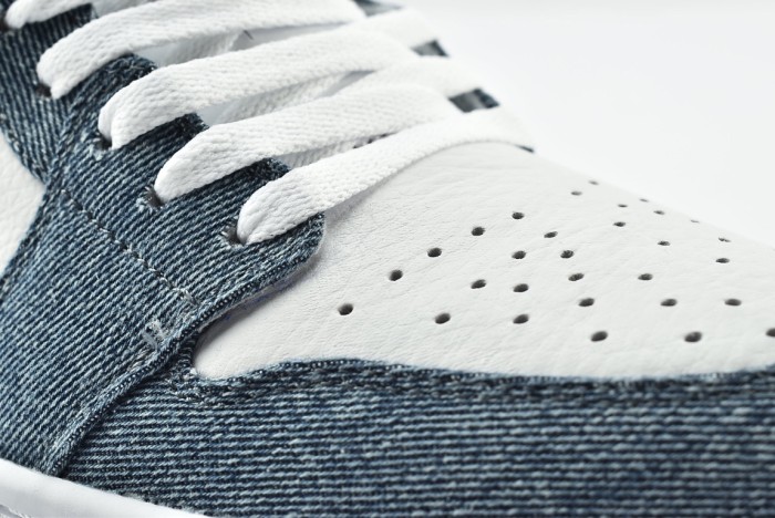 Jordan 1 Retro Low Canvas White Denim (W)
