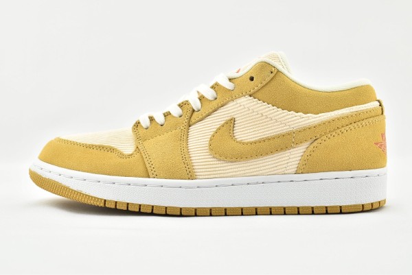 Jordan 1 Low SE Twine Orange Quartz Corduroy
