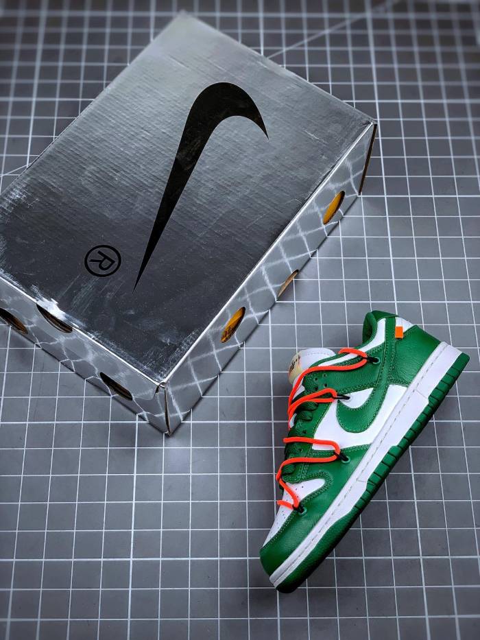 Nike Dunk Low Off-White Pine Green