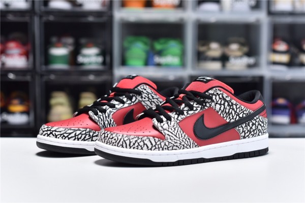 Nike Dunk SB Low Supreme Red Cement