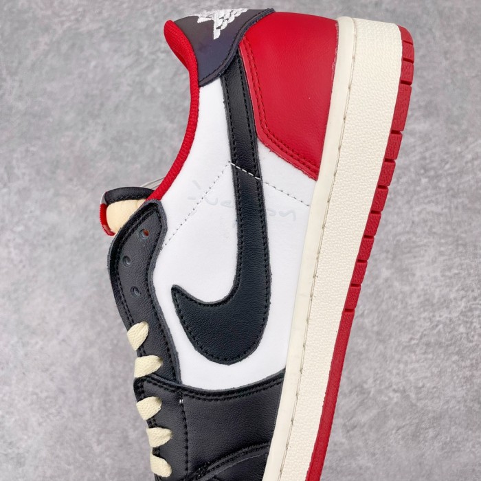 Jordan 1 Retro Low Travis Scott Black Red