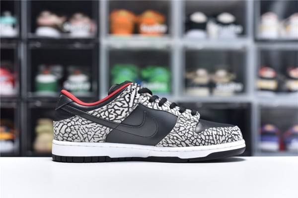 Nike Dunk SB Low Supreme Black Cement