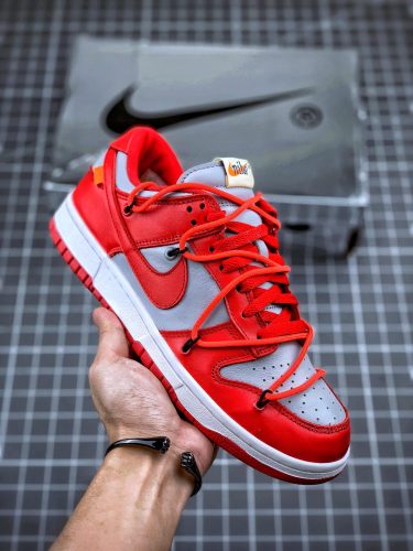 Nike Dunk Low Off-White University Red