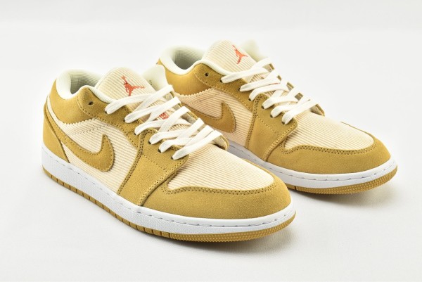 Jordan 1 Low SE Twine Orange Quartz Corduroy