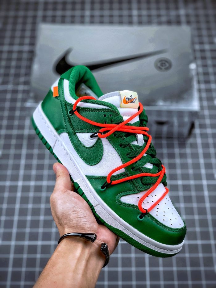Nike Dunk Low Off-White Pine Green