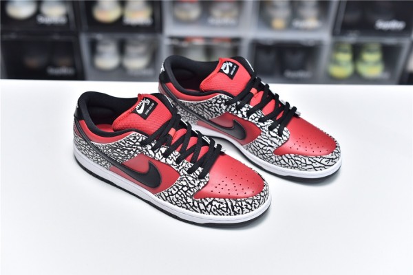 Nike Dunk SB Low Supreme Red Cement