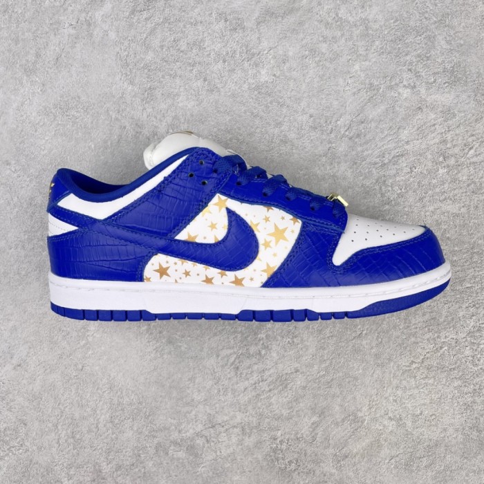 Nike Dunk SB Low Supreme Stars Hyper Royal