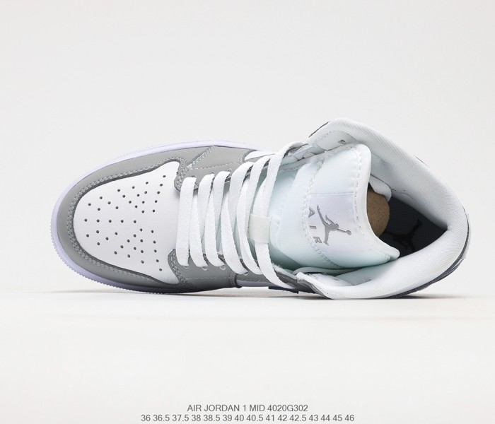 Jordan 1 Mid Wolf Grey Aluminum (W)