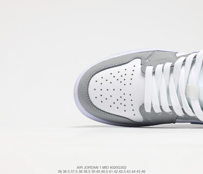 Jordan 1 Mid Wolf Grey Aluminum (W)