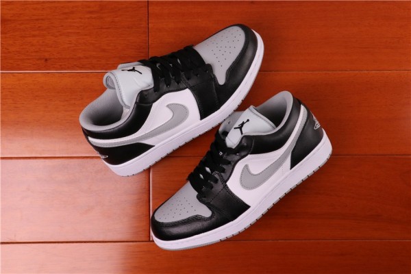 Jordan 1 Low Black White Grey