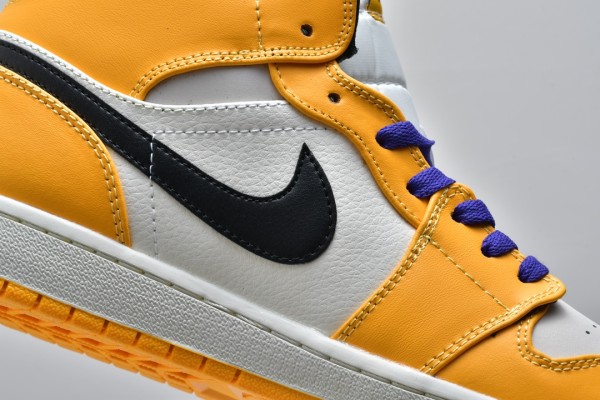 Jordan 1 Mid SE Lakers