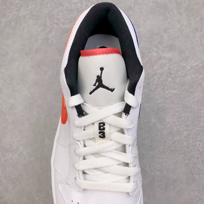 Jordan 1 Low White Multi-Color