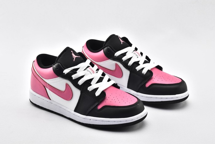 Jordan 1 Low Black Active Fuchsia