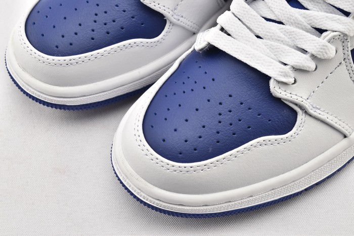 Jordan 1 Mid Royal Blue Laser Yellow