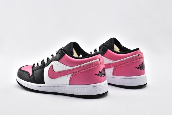 Jordan 1 Low Black Active Fuchsia