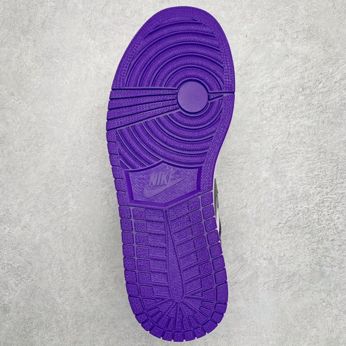 Jordan 1 Retro High Court Purple White