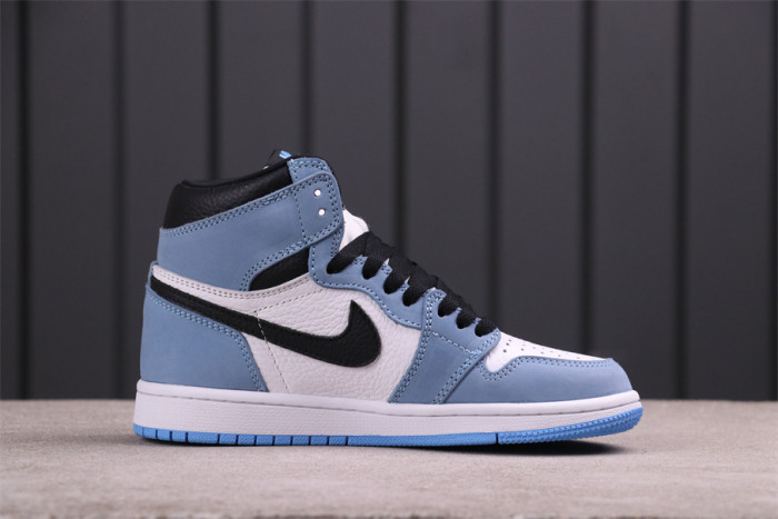 Jordan 1 Retro High White University Blue Black