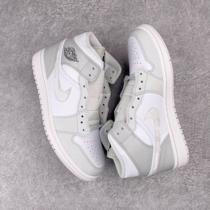 Jordan 1 Mid White Camo