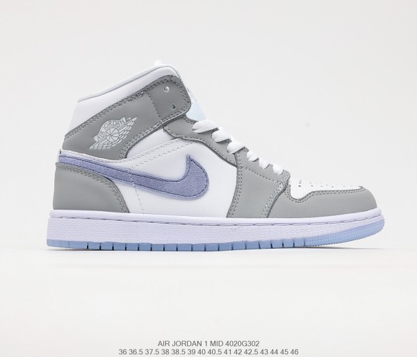 Jordan 1 Mid Wolf Grey Aluminum (W)