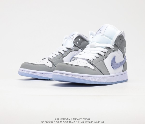 Jordan 1 Mid Wolf Grey Aluminum (W)